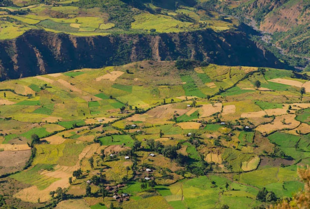 Mesha Valley Simien Mountains Ethiopia