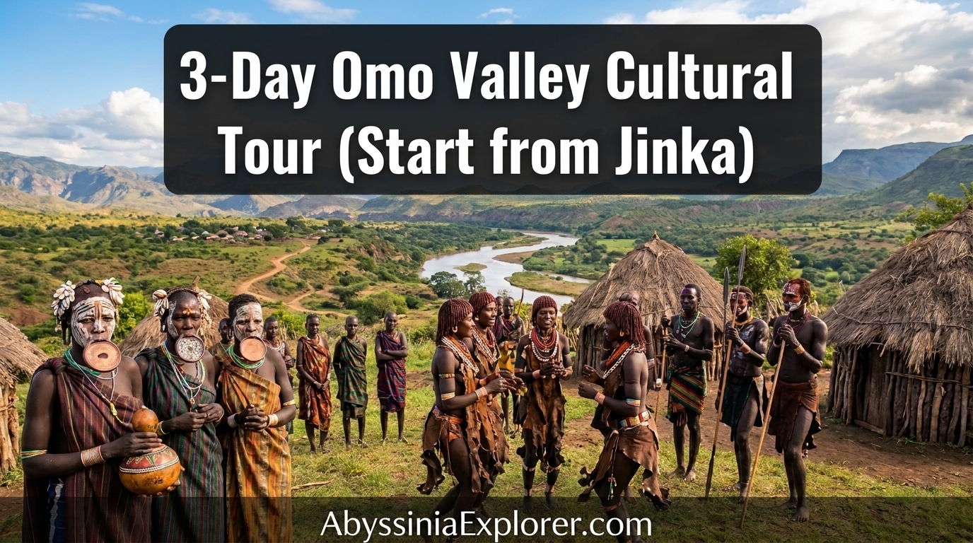 3-Day Omo Valley Cultural Tour from Jinka – Turmi, Dassanech & Mursi featured image jpg