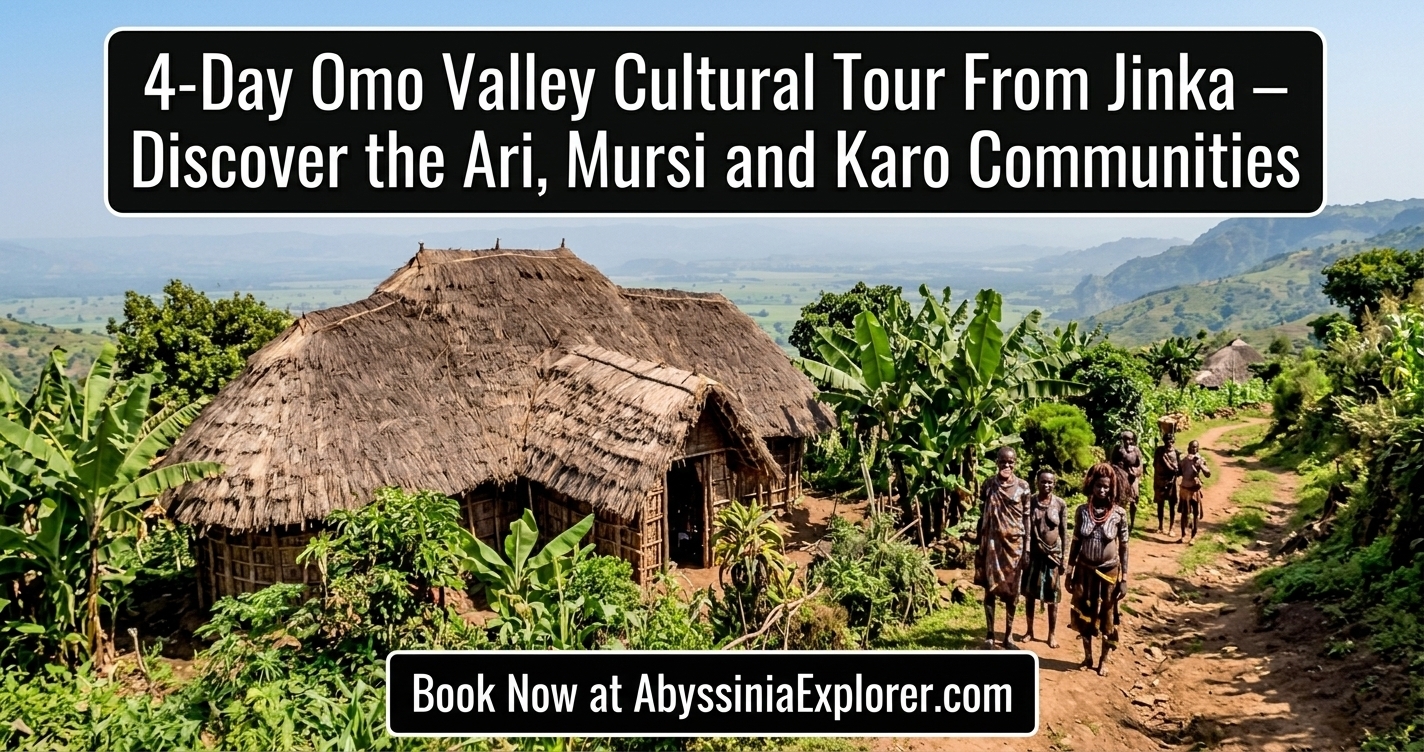 4-Day Omo Valley Cultural Tour From Jinka – Discover the Ari, Mursi and Karo Communities featured image jpg